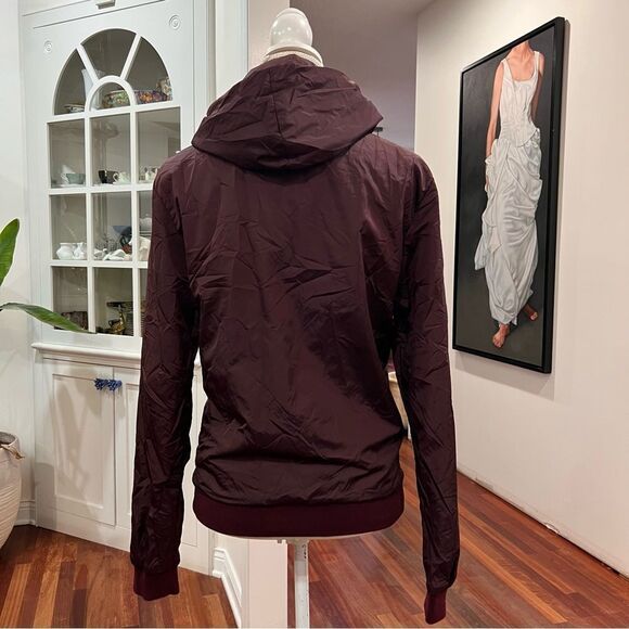 Dolce Gabbana Burgundy Hooded Jacket - Picture 3 of 6